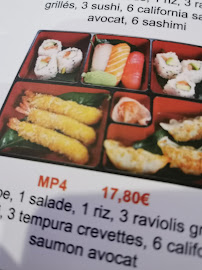 Sushi Royal à Versailles menu