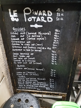 menu du Restaurant de hamburgers Le Potard à Avignon