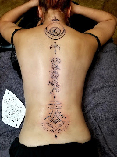 Explore aries tattoo idea, creative tattoo ideas in Conway, available at Primal Urge Tattoos