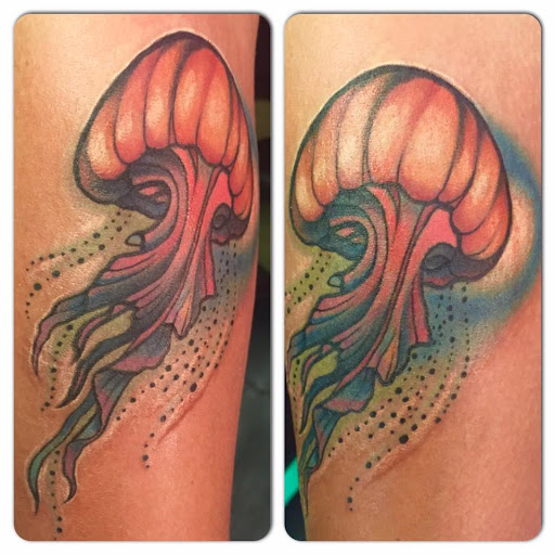 Explore david and goliath tattoo ideas, creative tattoo ideas in Chicago, available at Royal Flesh Tattoo and Piercing