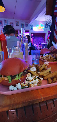 Hamburger du Restaurant de hamburgers Cantina América à St Paul - n°10