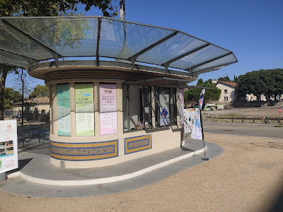 Kiosque du Canal du Midi à Carcassonne