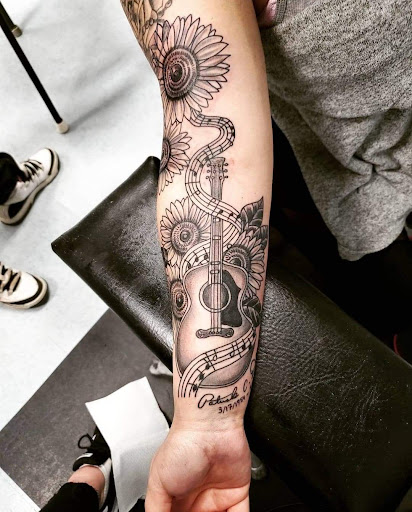 Explore bad bunny tattoos ideas, creative tattoo ideas in Colonial Heights, available at Connellys Tattooing