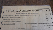 Carte du La Plancha du Pêcheur à L'Île-d'Yeu