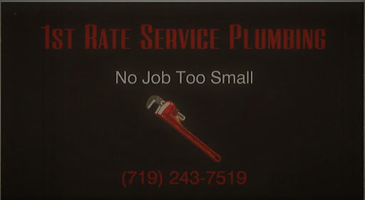 1st Rate Service Plumbing in Castle Rock, Colorado