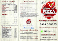 Menu / carte de Baccaglini à Monticello Conte Otto