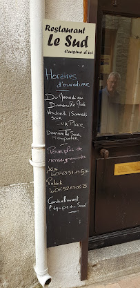 Restaurant français Restaurant, Snack Le Sud à Prats-de-Mollo-la-Preste - menu / carte