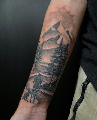 Explore garden tattoo ideas, creative tattoo ideas in Fremont, available at Inkies Tattoo Studio