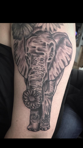 Explore man utd tattoo ideas, creative tattoo ideas in Camarillo, available at BONE DEEP TATTOO