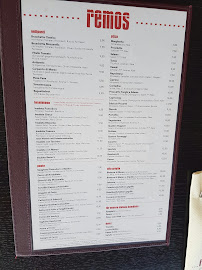 remos Westerwald à Oberhonnefeld-Gierend menu