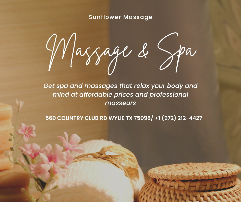 Sunflower Massage Wylie, TX 75098 Services and Reviews