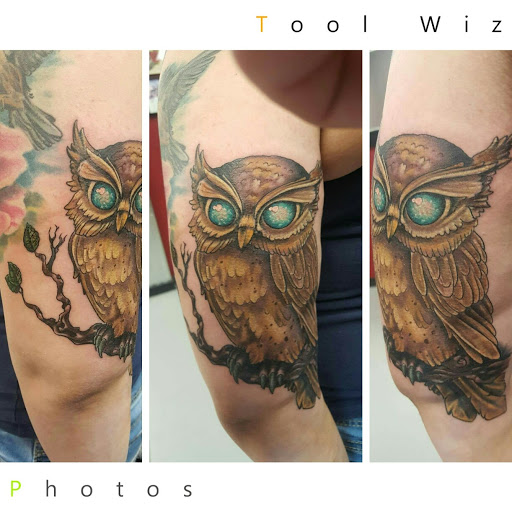 Explore chest to shoulder tattoo ideas, creative tattoo ideas in Palm Coast, available at Elite Custom Tattooing