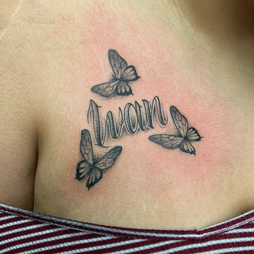 Explore eagle tattoo ideas, creative tattoo ideas in Sanford, available at Luv Ink