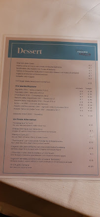 La Vecchia Griglia à Sirmione menu