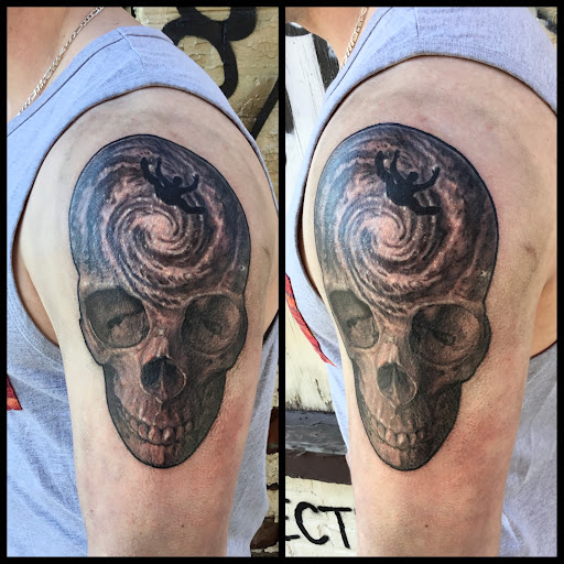 Explore zodiac sign tattoo ideas, creative tattoo ideas in Saint Albans, available at 181 Tattoo