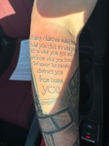 Explore time flies tattoo ideas, creative tattoo ideas in Jonesboro, available at Immortal Ink