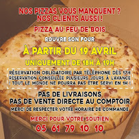 Pizza au Feu de Bois à Saint-Gaudens menu