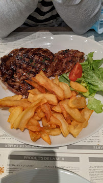 Steak du Restaurant de cuisine traditionnelle L'embarcadère Restaurant à Cabourg - n°6