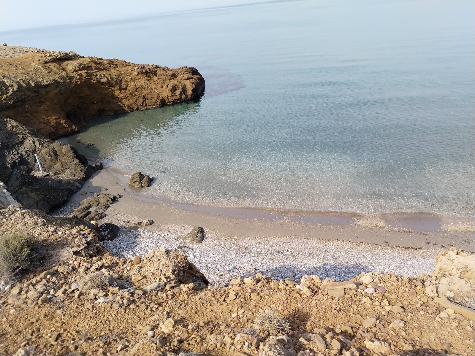 Foto van Adeia beach met kleine baai