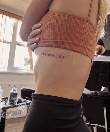 Explore roman catholic tattoo ideas, creative tattoo ideas in La Crosse, available at Nickel & Brass Tattoo Collective