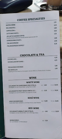Restaurant de hamburgers Louisiana à Oberhausen (le menu)