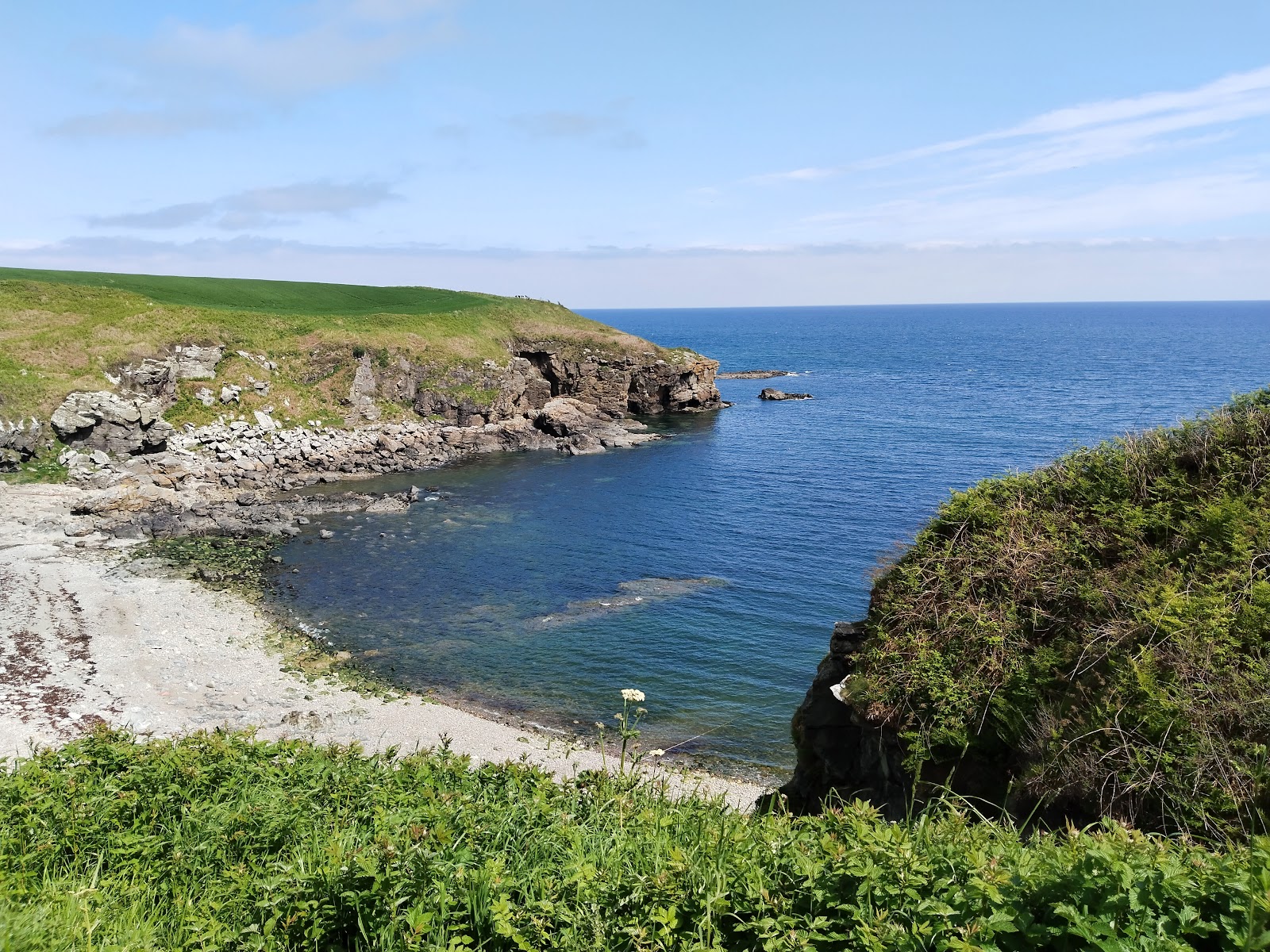 Foto von Newtonhill Beach mit felsiges gelände Oberfläche