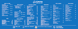 Menu du Karma_Food & Fresh Beer à Fano