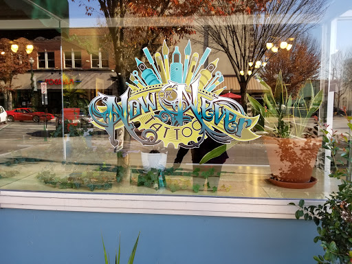 Explore mental health ribbon tattoo ideas, creative tattoo ideas in Kingsport, available at Now or Never Gallery