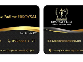 Ersoysal&Emet Hukuk ve Danışmanlık Bürosu