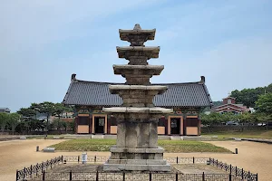 Five-Storey Stone Pagoda at Jeongnimsa Temple Site image