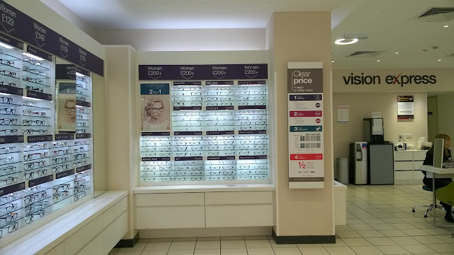 Comments and reviews of Vision Express Opticians - Colchester