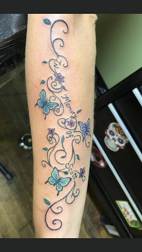 Explore character tattoo ideas, creative tattoo ideas in Greensburg, available at House of Ink Inc.