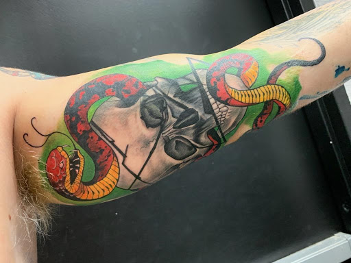 Explore pisces tattoo ideas men, creative tattoo ideas in Denver, available at Ikonik Ink Tattoo