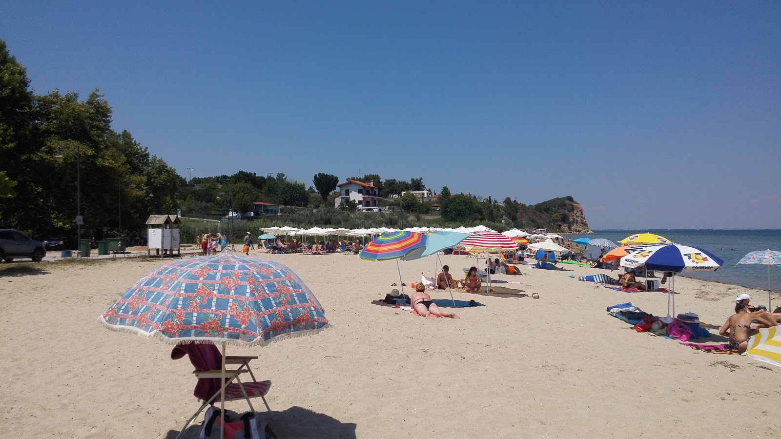 Archea Pydna beach'in fotoğrafı - rahatlamayı sevenler arasında popüler bir yer
