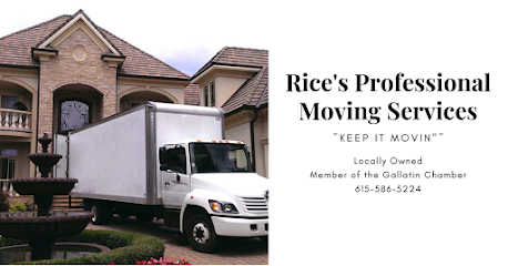 Rice's Professional Moving Services