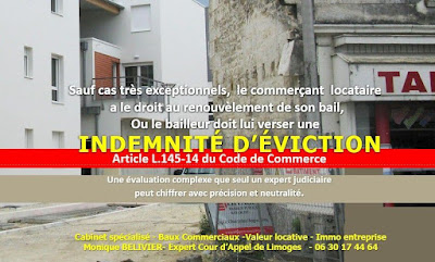 Belivier Monique Expert Bail Commercial à Limoges