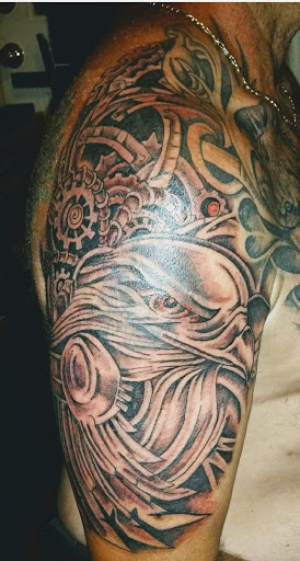 Explore edward scissorhands tattoo ideas, creative tattoo ideas in Sumter, available at LegendaryArt,LLC ,Tattoo Shop