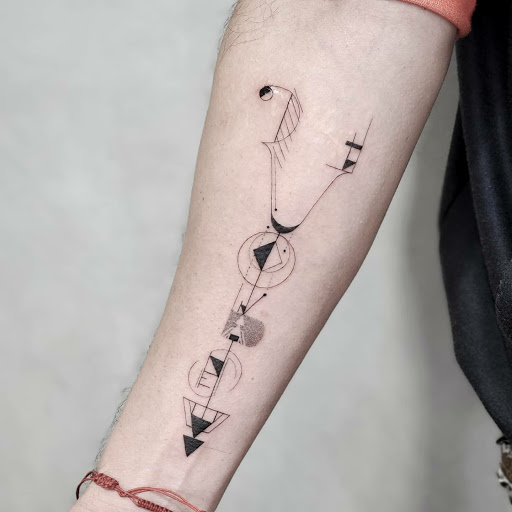 Explore circular tattoo ideas, creative tattoo ideas in Los Angeles, available at Ethos Art Haus Tattoo