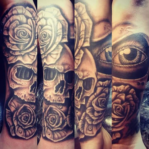 Explore cover up tattoo ideas, creative tattoo ideas in Abilene, available at A Tattoo Experience by Spaz