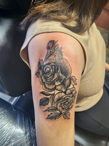 Explore tattoo ideas for mothers with sons, creative tattoo ideas in Charlottesville, available at ScottyrocksTwisted Inks