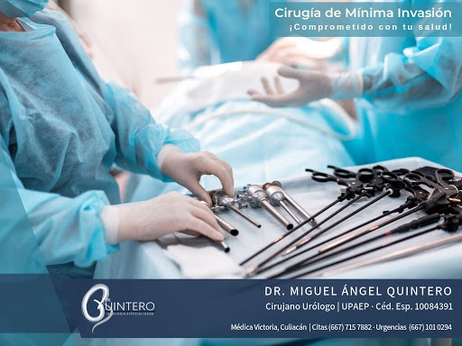 Urólogo en Culiacán. Dr. Miguel Angel Quintero