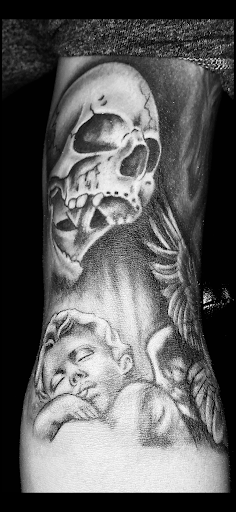 Explore glitter tattoo ideas, creative tattoo ideas in Rogers, available at Ink Solutions Tattoo