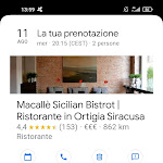 Photo n°1 de l'avis de Alessandra.a fait le 11/08/2021 à 18:26 sur le  Macallè Sicilian Bistrot | Ristorante in Ortigia Siracusa à Syracuse