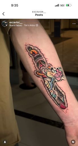 Explore cool tattoo sleeve ideas for men, creative tattoo ideas in Pineville, available at Black Cloud Tattoo and Piercing