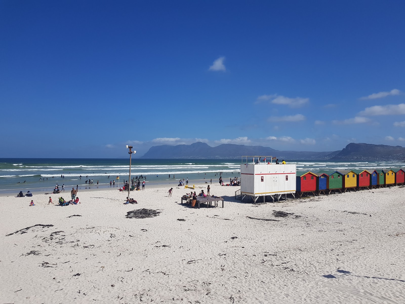 Foto av Muizenberg beach med hög nivå av renlighet