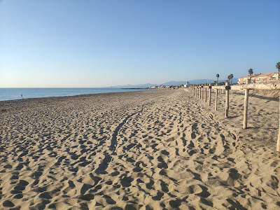 Plage centrale à Sainte-Marie-la-Mer