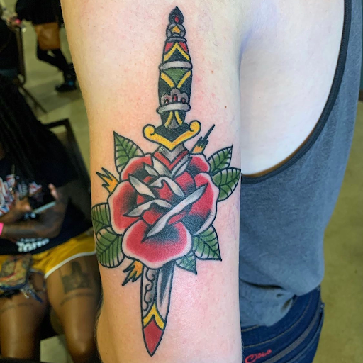 Explore country music tattoos ideas, creative tattoo ideas in Uvalde, available at Artistik Kreationz 96