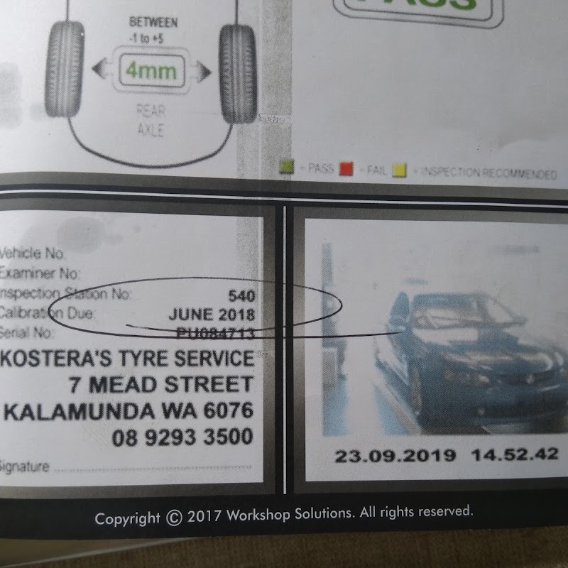 Kostera's Tyre Service
