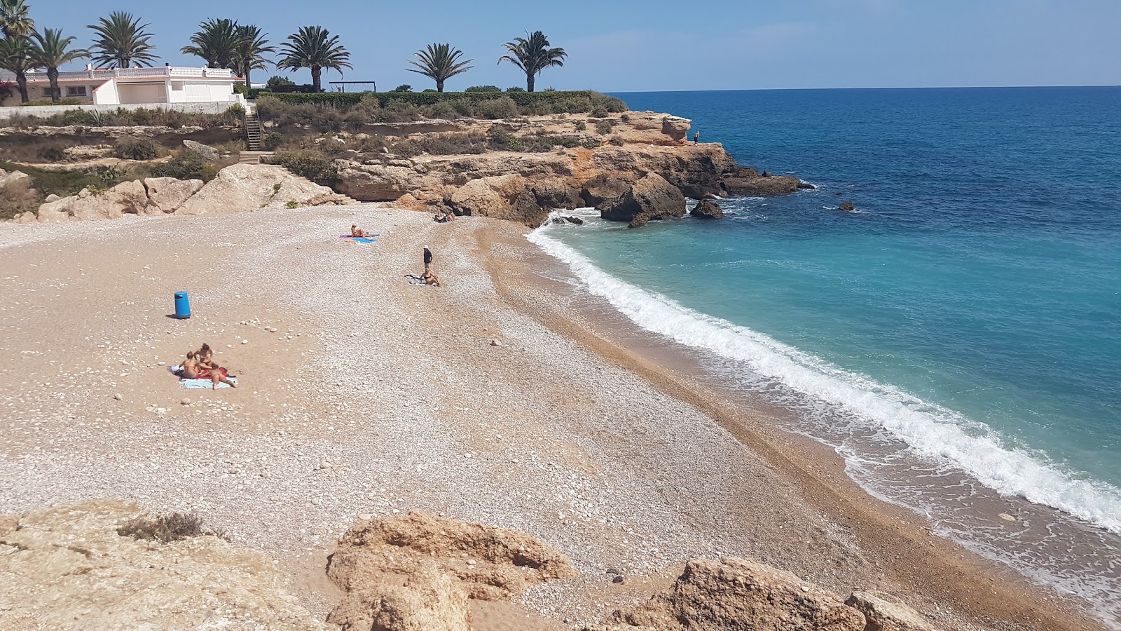 Fotografija Platja de la Barbiguera z visok stopnjo čistoče