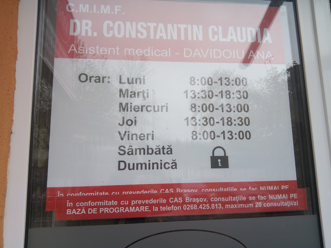Cabinet Medicina De Familie Dr. Constantin Claudia Anette - <nil>